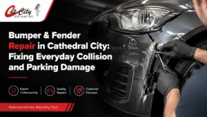 Bumper and Fender Repair in Cathedral City: Fixing Everyday Collision and Parking Damage