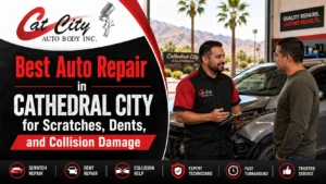 Best Auto Repair in Cathedral City for Scratches, Dents, and Collision Damage