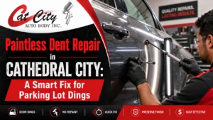 Paintless Dent Repair in Cathedral City: A Smart Fix for Parking Lot Dings