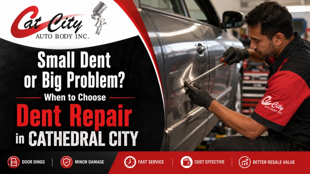 Small Dent or Big Problem? When to Choose Dent Repair in Cathedral City