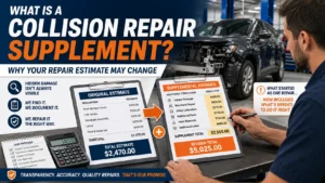 What Is a Collision Repair Supplement