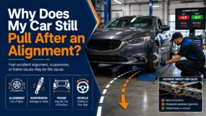 Why Does My Car Still Pull After an Alignment Following an Accident
