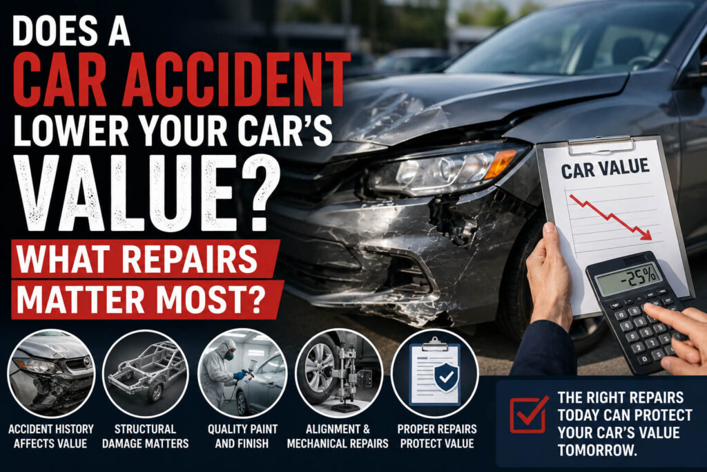 Does a Car Accident Lower Your Car’s Value