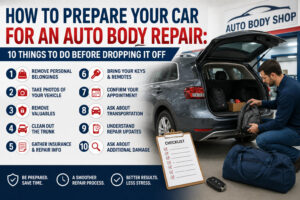 How to Prepare Your Car for an Auto Body Repair