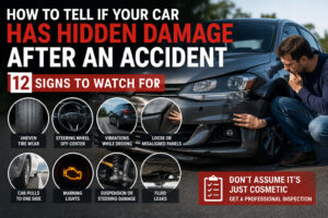 How to Tell If Your Car Has Hidden Damage After an Accident