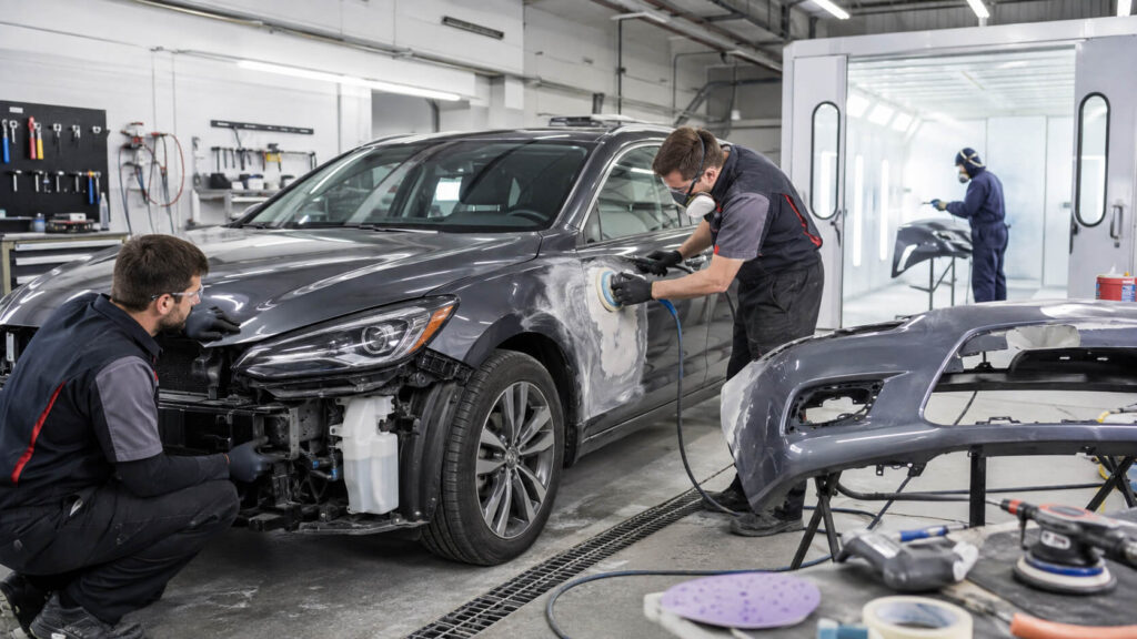 What Does an Auto Body Shop Repair
