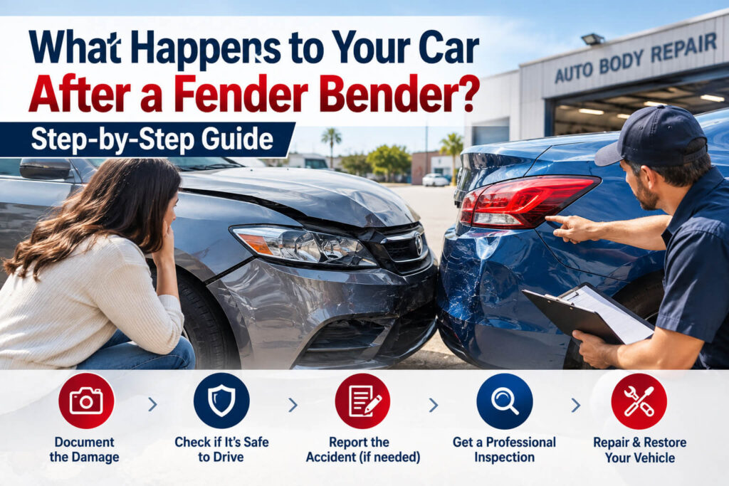 What Happens to Your Car After a Fender Bender