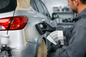 How Is Car Paint Matched After Repair Work?