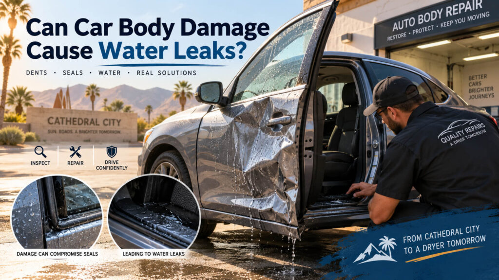 Can Car Body Damage Cause Water Leaks