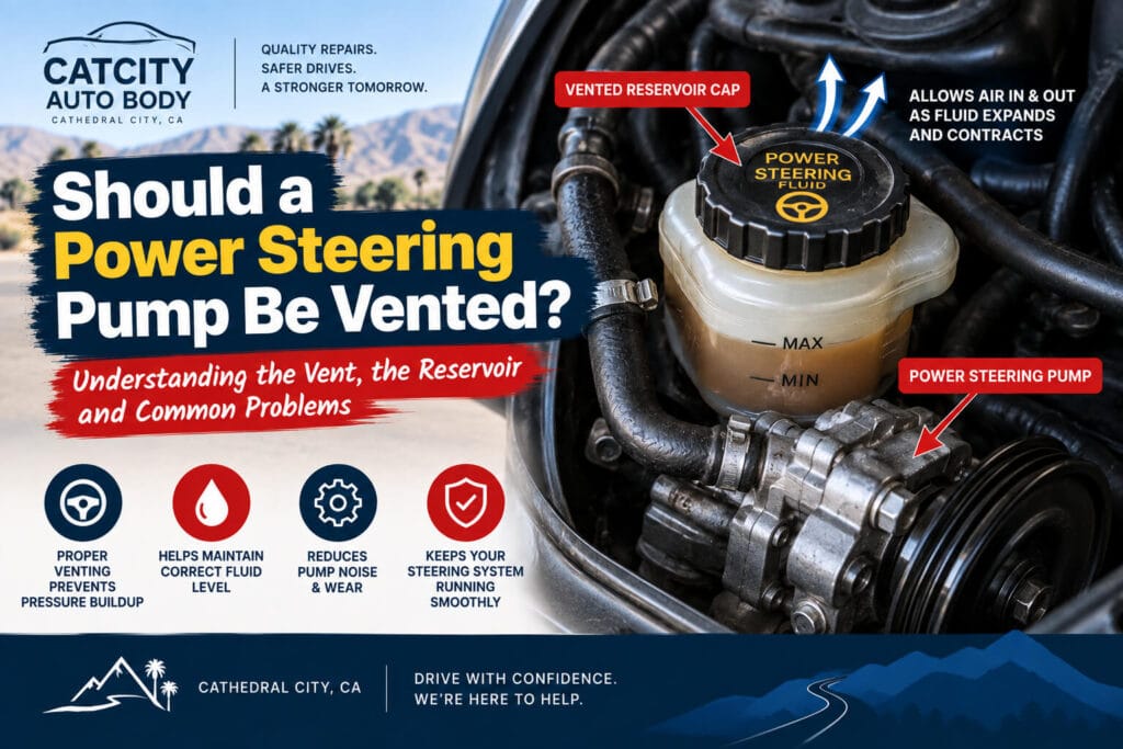 Should a Power Steering Pump Be Vented
