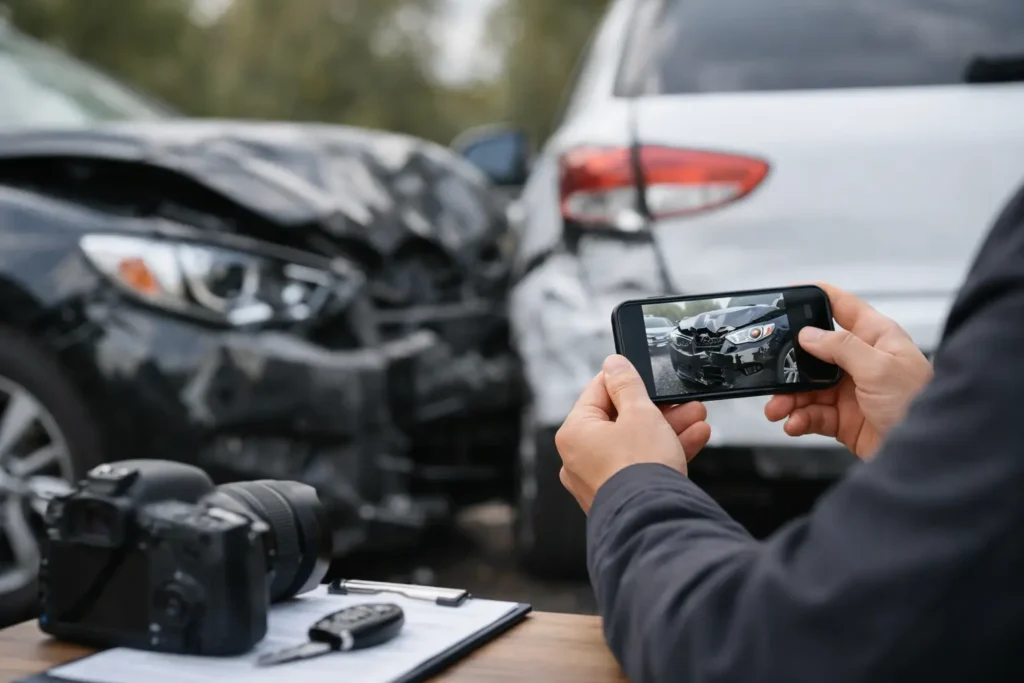 How to Document Vehicle Damage After a Crash