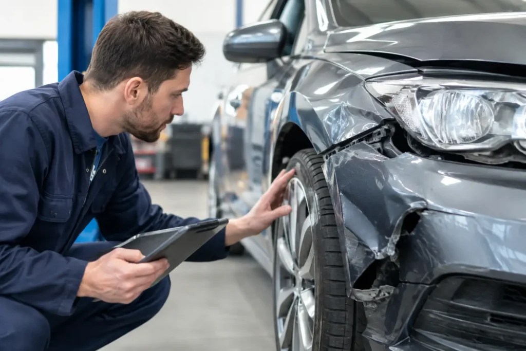 Does Collision Damage Affect Alignment? Yes.